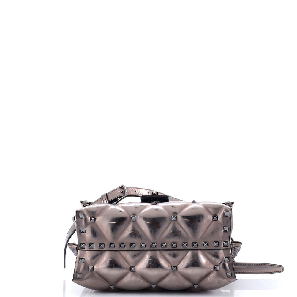 Valentino Garavani Medium Candystud Top Handle Bag Leather - Picture 4 of 6